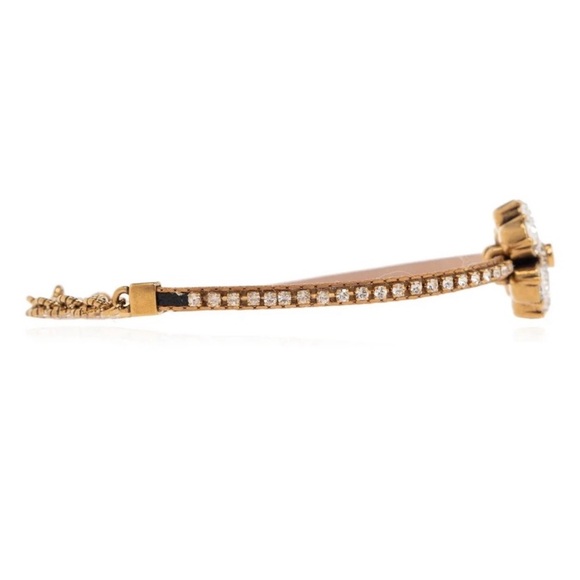 Gucci crystal double G bracelet gold - Picture 6 of 8
